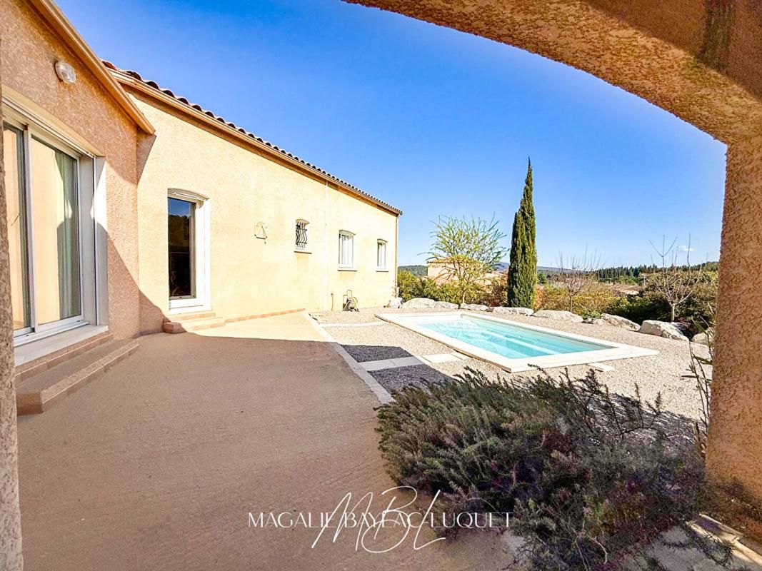 EXCLUSIVITE VILLA CARCASSONNE La Cavayère - PLAIN PIED - JARDIN - PISCINE - GARAGE
