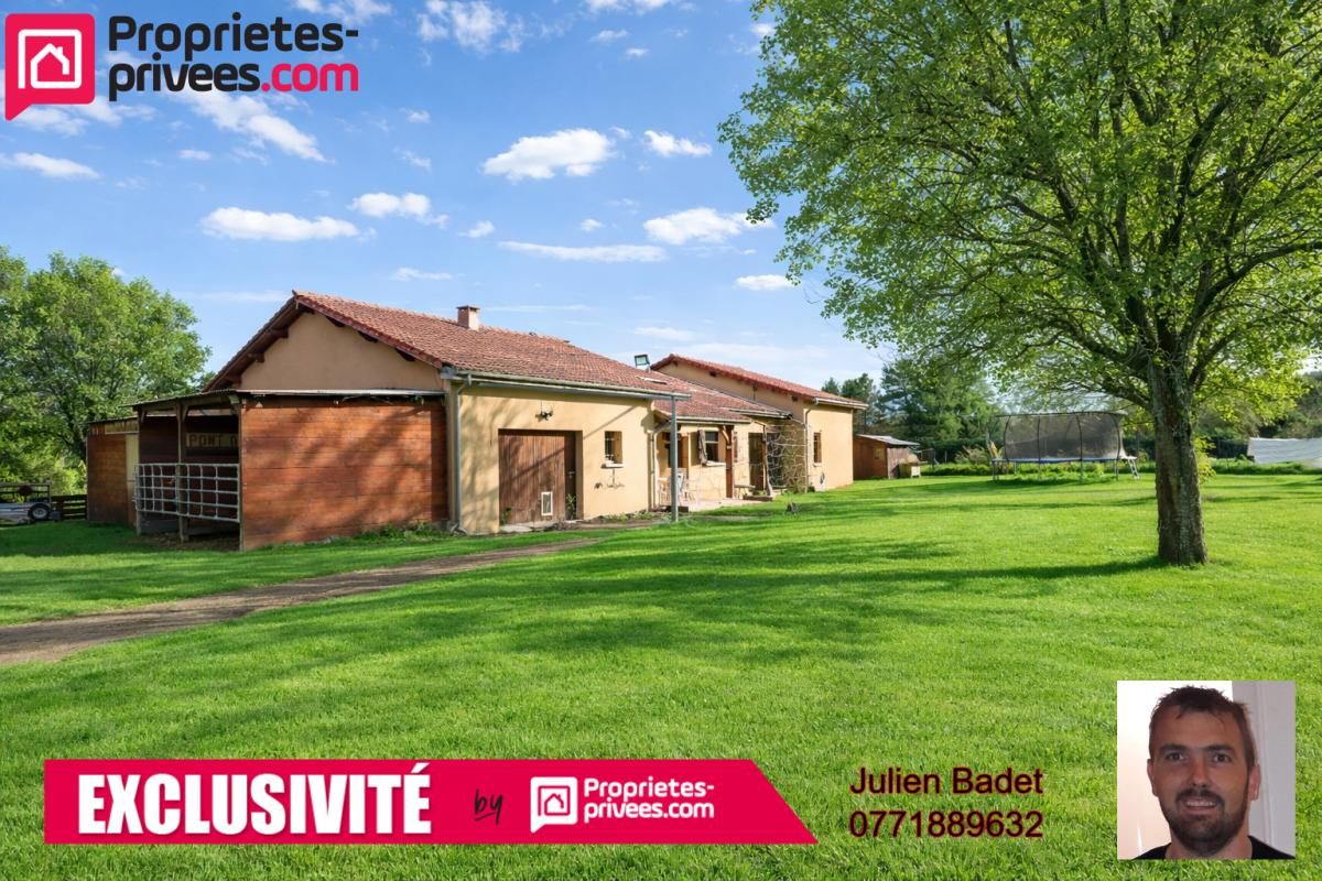 Maison Peschadoires 7 pièce(s) 160 m2 environs + jardin +/-2000 m2