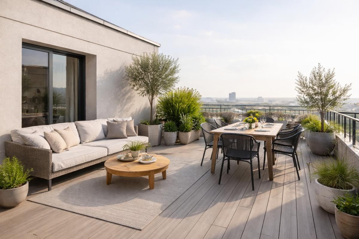 Appartement 5 pièces avec grande terrasse de 40 m2