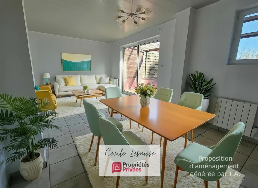 Maison au calme avec jardin terrasse et carport