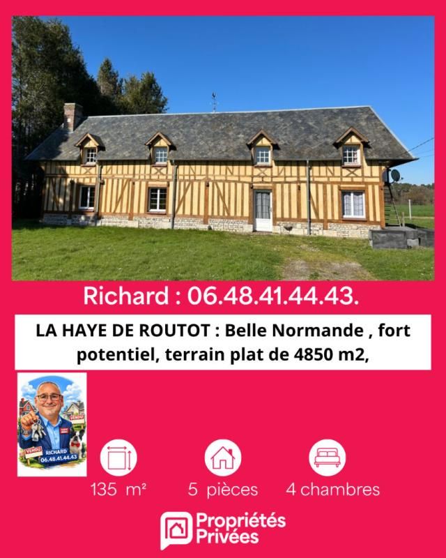 Maison La Haye De Routot 4 pièce(s) 135 m2