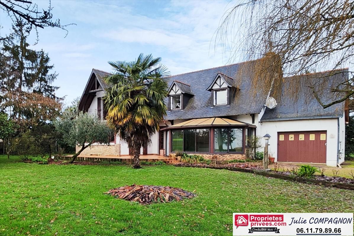 MAISON 4 CHAMBRES - GARAGE ET GRAND TERRAIN 9 000 m² env