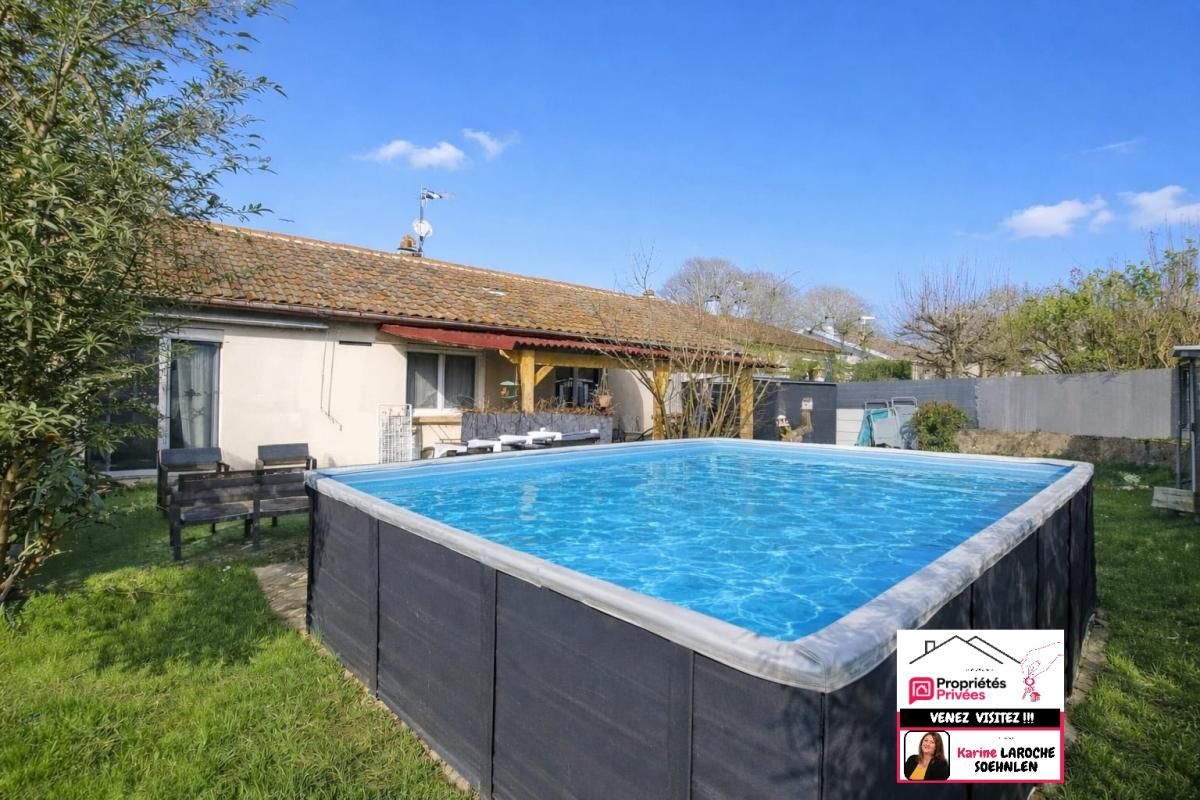 MAISON MITOYENNE - PLAIN PIED - 3 CHAMBRES + PISCINE