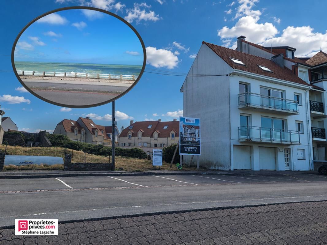 Appartement Ambleteuse face Mer 4 pièce(s) 85.8 m2 avec terrasse 17m² garage et parking
